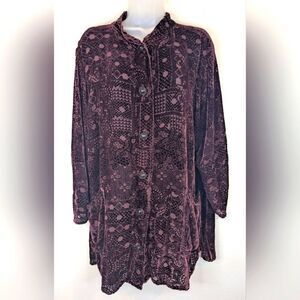 Uru Eclectic Bohemian Quiet Luxury Witchy Feminine Coastal Grandma Top O/S